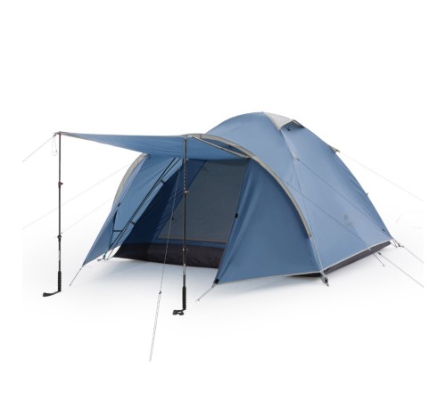 Палатка Naturehike NH21ZP015 3-4 местная голубой, 6927595794012