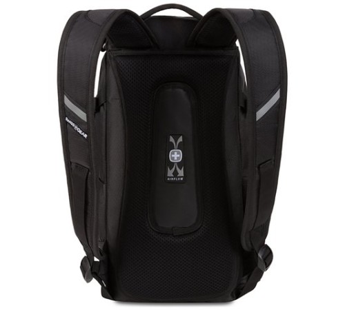 Рюкзак SWISSGEAR, чёрный, полиэстер 1680D, 24 х 15,5 х 46 см, 15,5 л