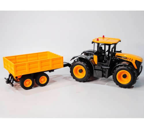 Радиоуправляемый фермерский трактор с прицепом Double Eagle JCB Fastrac 4220 1/16 2.4G RTR