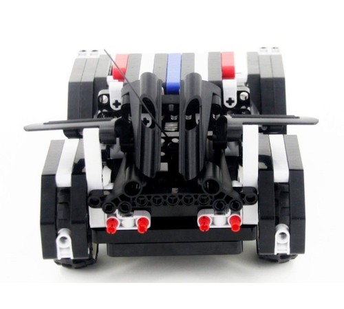 Р/У конструктор Qihui Mechanical Master 2 в 1 Тягач и Спорткар (486 деталей)