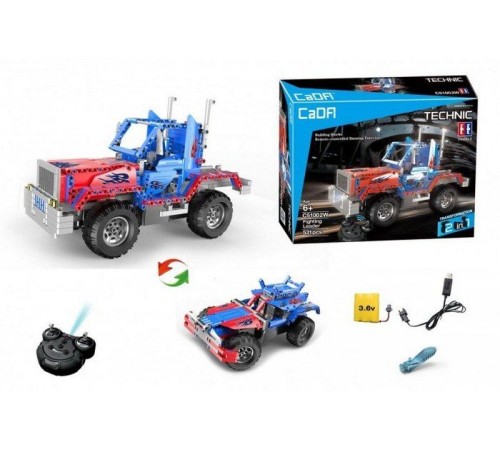 Р/У конструктор CaDA Technic грузовик / джип 