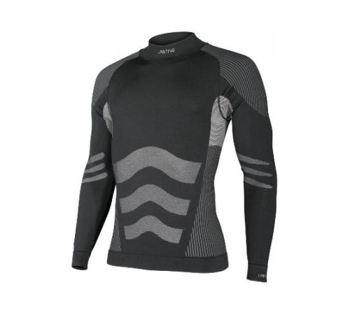 Футболка  мужская Angel/ дл. рукав/ синтетика 320/ черный/ L-XL, ANGEL9080LXL