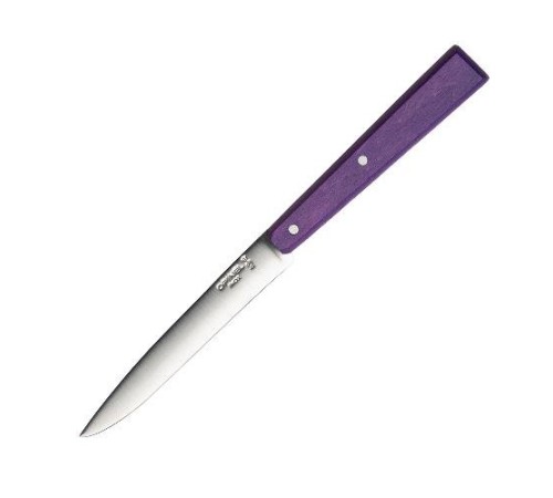 Нож столовый Opinel №125, нержавеющая сталь, пурпурный, 001587
