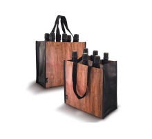 Сумка на 6 бутылок Pulltex Wood Wine Bag