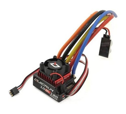 Бесколлекторный регулятор Hobbywing QUICRUN-10BL120-SENSORED (120A-760A, 1/10)