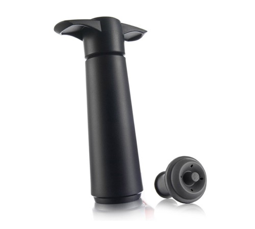 Вакуумный насос для вина Vacu Vin Wine Saver Blister Black