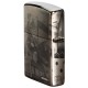 Зажигалка ZIPPO George Blaisdell с покрытием Black Ice®, латунь/сталь, чёрная, 36х12х56 мм