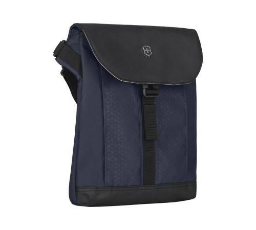 Сумка наплечная VICTORINOX Altmont Original Flapover Digital Bag, синяя, нейлон, 26x10x30 см, 7 л