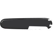 Задняя накладка для ножей VICTORINOX 91 мм, пластиковая, чёрная