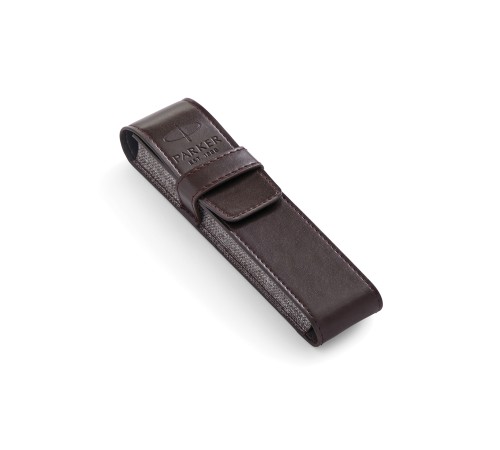 Подарочный набор Parker: Перьевая ручка Parker Sonnet Black Lacquer CT + чехол из экокожи
