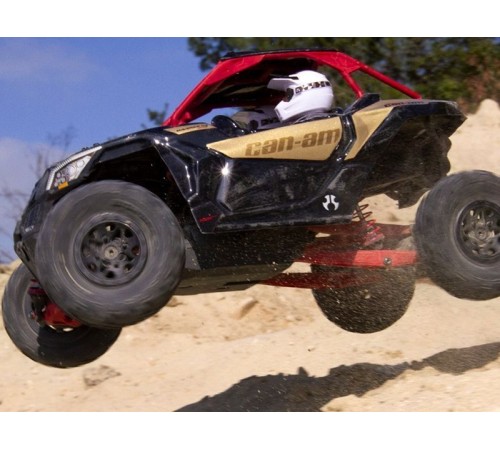 Радиоуправляемый багги Axial Yeti Jr. Can-Am Maverick 4WD 1:18 RTR