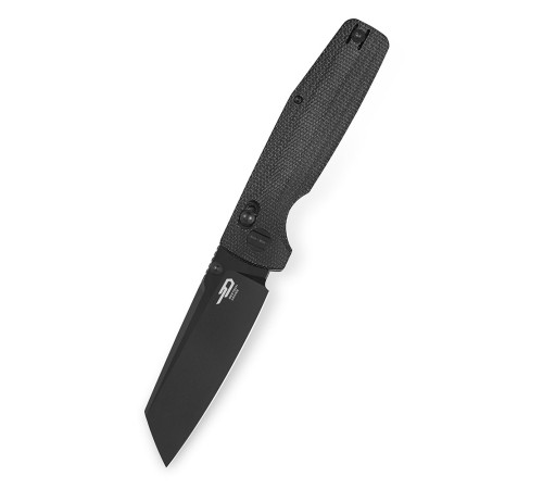 Нож Bestech Slasher сталь D2, рукоять Микарта черная