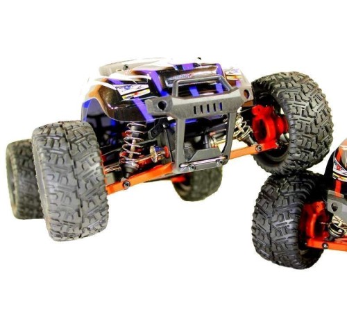 Радиоуправляемый монстр Remo Hobby SMAX Brushless UPGRADE (синий) 4WD 2.4G 1/16 RTR