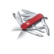 Нож-брелок VICTORINOX Midnight Mini Champ, 58 мм, 17 функций, красный