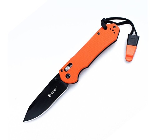 Нож Ganzo G7453-WS оранжевый, G7453-OR-WS