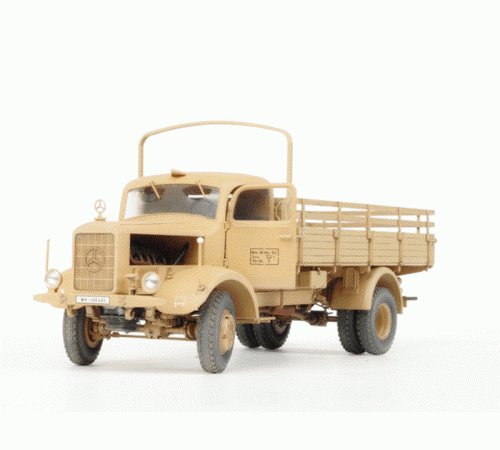 Сборная модель ZVEZDA Немецкий тяжелый грузовик L 4500A, 1/35