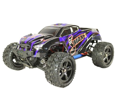 Радиоуправляемый монстр Remo Hobby SMAX Brushless V2.0 (синий) 4WD 2.4G 1/16 RTR