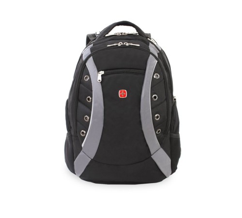 Рюкзак WENGER ZOOM, 15”, черный / серый, полиэстер 900D, 36 х 21 х 47 см, 35 л
