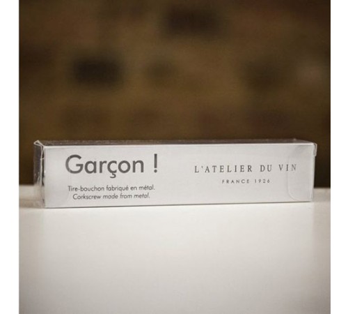 Штопор для вина L'Atelier du Vin Garson metal chrome