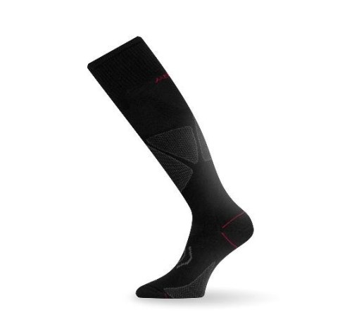 Носки Lasting SWL 903, wool+polyamide, черный, размер M , SWL903-M