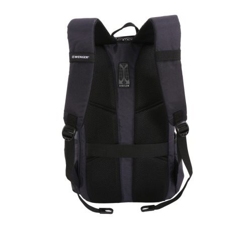 Рюкзак WENGER 15'', синий / чёрный, полиэстер 900D/ М2 добби, 29х15х47 см, 20 л