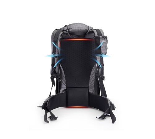 Рюкзак Naturehike Rock Series 60L+5L с рамой Hiking, Climbing, Trekking and Travelling Black, 6927595746370