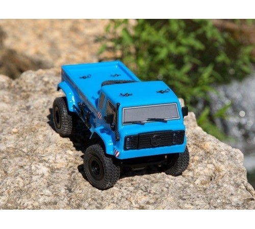 Краулер ECX 1:24 Scaler Crawler Barrage UV 4WD, электро, RTR (синий)