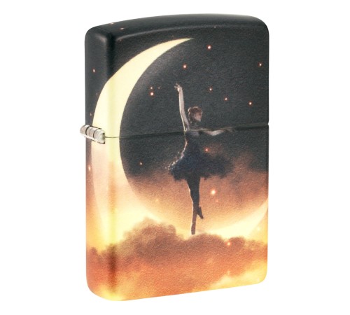 Зажигалка ZIPPO Mythological с покрытием Glow In The Dark Green, латунь/сталь, черная, 38x13x57 мм