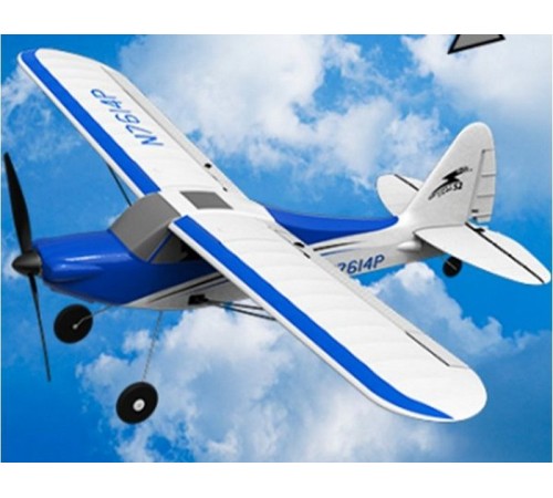 Радиоуправляемый самолет Volantex RC Sport Cub 500мм (синий) 2.4G 4ch LiPo RTF with Gyro