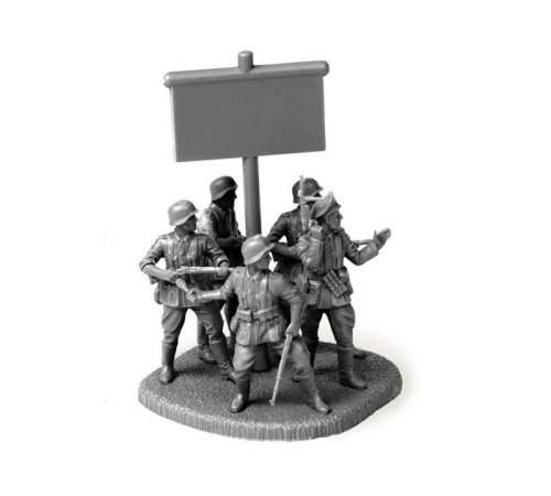 Сборные солдатики ZVEZDA Немецкая кадровая пехота, 1/72