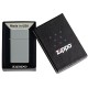 Зажигалка ZIPPO Slim® с покрытием Flat Grey, латунь/сталь, серая, матовая, 29x10x60 мм