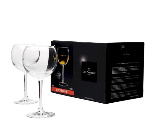 Бокалы для вина Chef&Sommelier Cabernet Ballon 350 мл. / 6 шт. в п/у.
