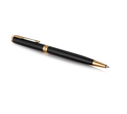 Тонкая шариковая ручка Parker ESSENTIAL Sonnet Laque Black GT