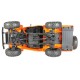 Радиоуправляемая машина MN MODEL японский внедорожник FJ45 (оранжевый) 4WD 2.4G 1/12 RTR