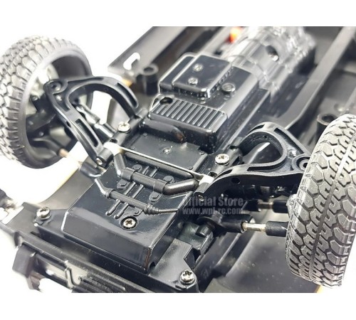 Радиоуправляемая машина WPL пикап Hilux Crew Cab (белая) 4WD 2.4G 1/16 RTR