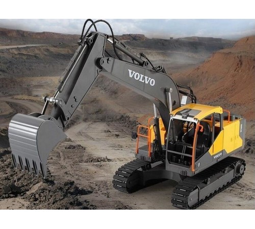 Радиоуправляемый экскаватор Double Eagle Volvo EC160E 1:16 2.4G