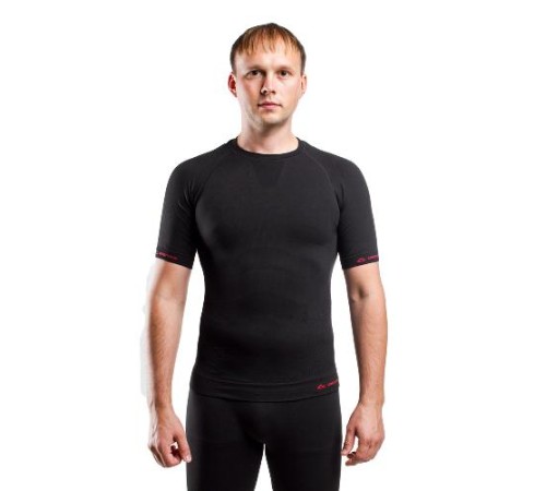 Футболка мужская Abel/ кор. рукав/ синтетика/ черный/ L-XL, Abel9090LXL