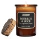 Ароматизированная свеча ZIPPO Bourbon & Spice, воск/хлопок/кора древесины/стекло, 70x100 мм