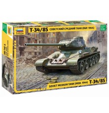 Сборная модель ZVEZDA Советский средний танк Т-34/85, 1/35