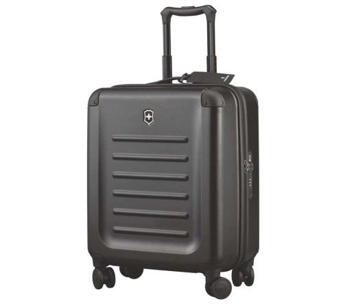 Чемодан VICTORINOX Spectra™ 2.0, чёрный, поликарбонат Bayer, 42x24x55 см, 42 л