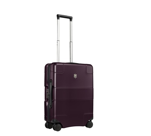 Чемодан VICTORINOX Lexicon, баклажановый, 100% поликарбонат, 40x20x55 см, 34 л