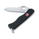 Нож перочинный VICTORINOX Sentinel One Hand, 111 мм, 4 функции, с фиксатором лезвия, чёрный