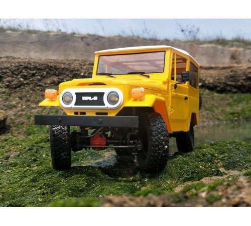 Радиоуправляемая машина WPL японский внедорожник FJ40 (желтая) 4WD 2.4G 1/16 RTR