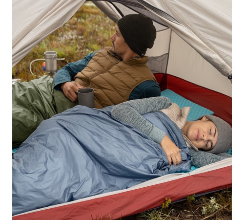 Мешок спальный Naturehike NH21MSD09 мини LW180, размер XL, зеленый, 6927595777961