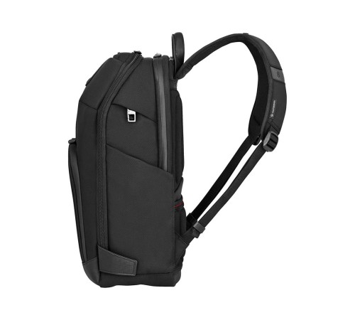 Рюкзак VICTORINOX Architecture Urban2 Deluxe Backpack 15”, черный, полиэстер/кожа, 31x23x46 см, 23 л