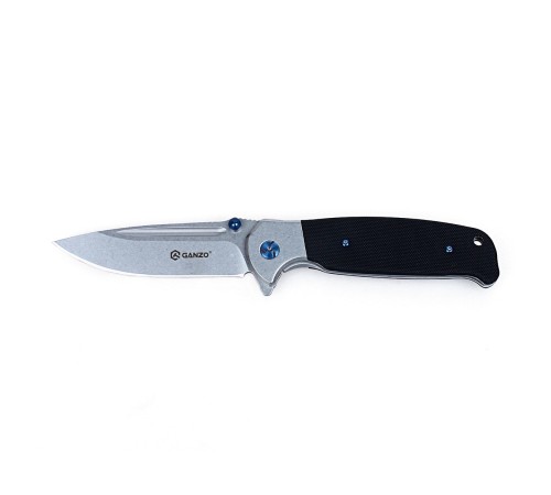 Нож Ganzo G7522 черный, G7522-BK