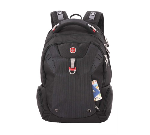 Рюкзак SWISSGEAR, 15'', черный, полиэстер 900D, 32х24х46, 34 л