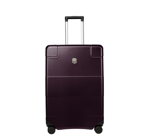 Чемодан VICTORINOX Lexicon, баклажановый, 100% поликарбонат, 45x28x68 см, 73 л