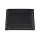 Портмоне ZIPPO с защитой от сканирования RFID, чёрное, натуральная кожа, 11,5×2×9,5 см