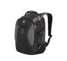 Рюкзак SWISSGEAR, 15'' , чёрный/серый, полиэстер 900D, 35х23х48 см, 39 л